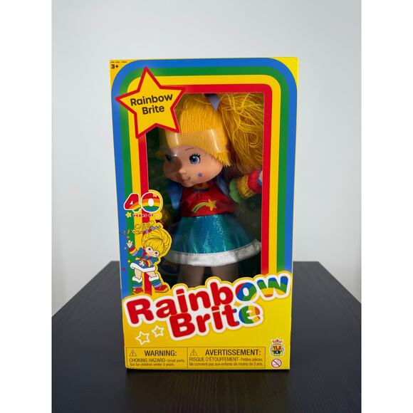 NEW Rainbow Brite 40th Anniversary 12” Plush Doll by Yipper! Toys - Picture 1 of 8